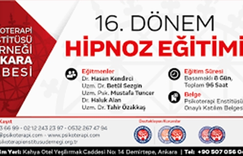 16. Dönem Hipnoz Eğitimi