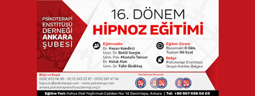 16. Dönem Hipnoz Eğitimi