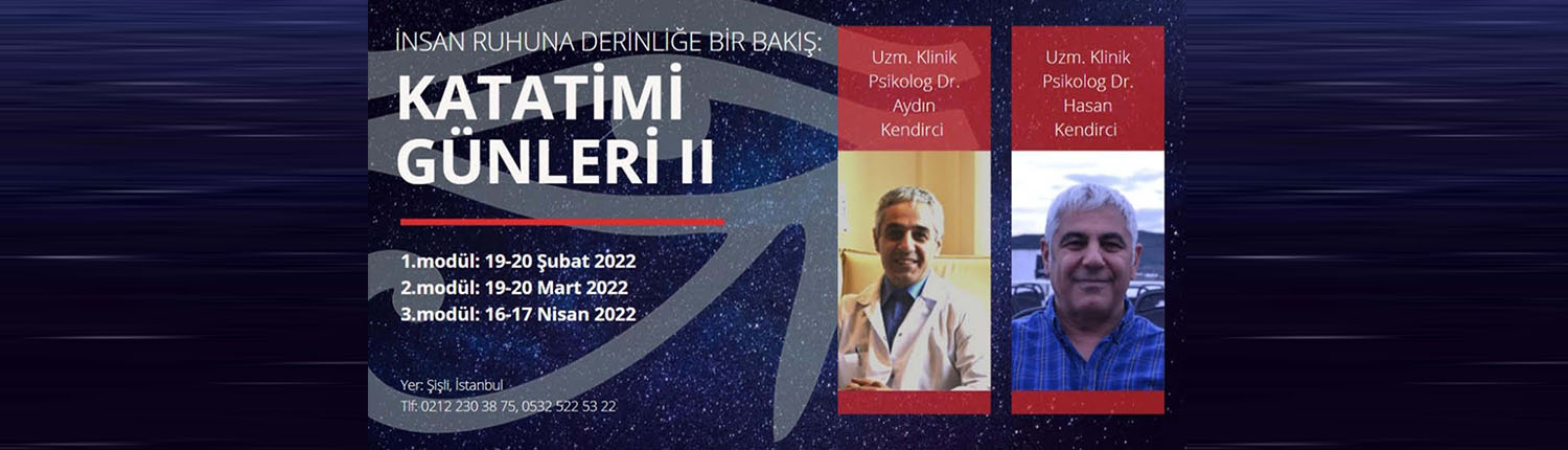 Katatimi Eğitimleri Başlıyor - İstanbul Hipnoterapi